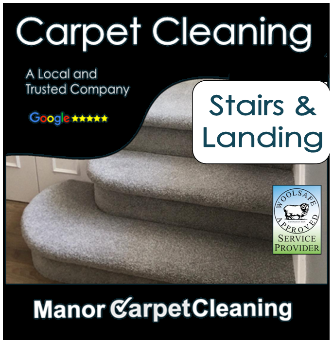 Stair and landing carpet cleaning. Book and pay online here