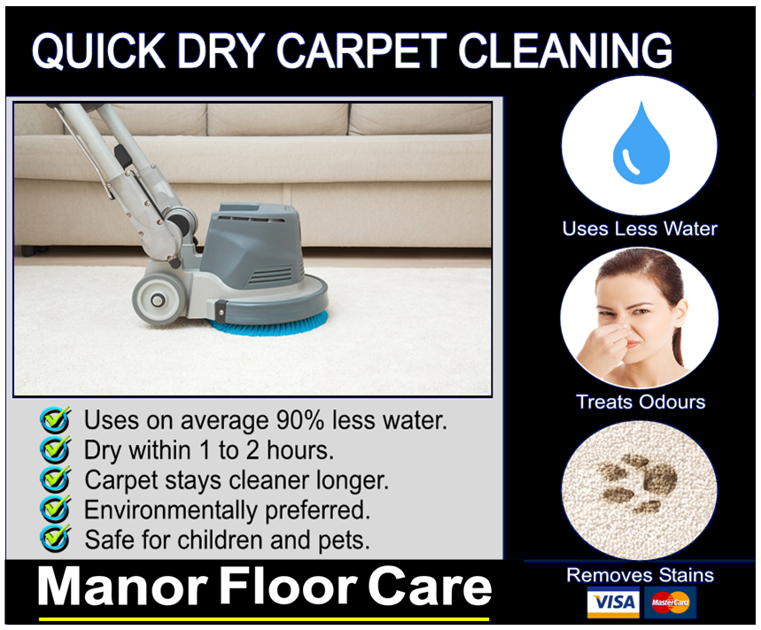 Quick Drying Carpet Cleaning in Middlsbrough, Stockton on Tees, Hartlepool, Redcar and Darlington