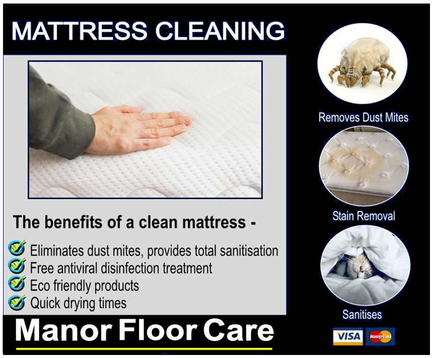 Mattress cleaning in Cleveland, North Yorkshire and County Durham