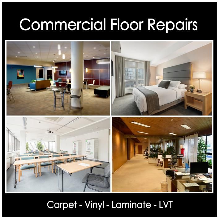 Commercial flooring repairs in Teesside, Cleveland, North Yorkshire, County Durham and Tyne and Wear