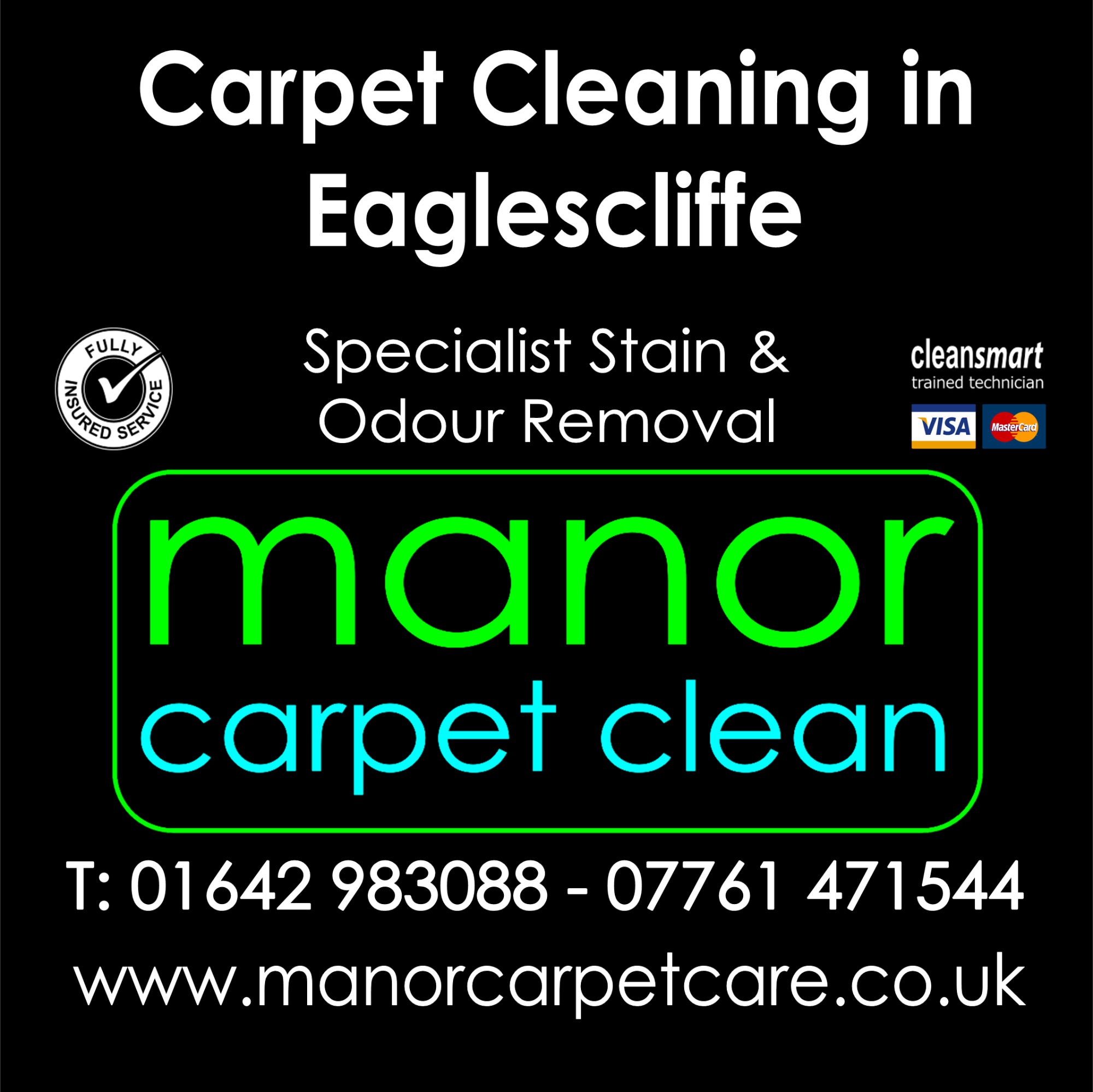 Professional Carpet cleaning and carpet repairs in Eaglescliffe.