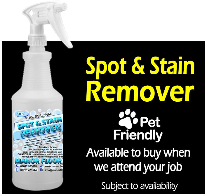 Professional Spot and Stain Remover from Manor Floor Care