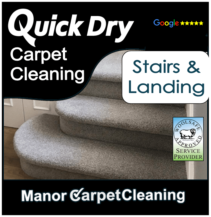 Stair and landing carpet cleaning. Book and pay online here