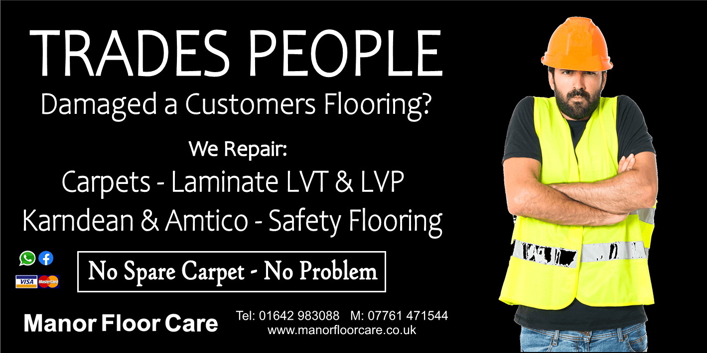 Workman danaged flooring. We can repair  in most cases.