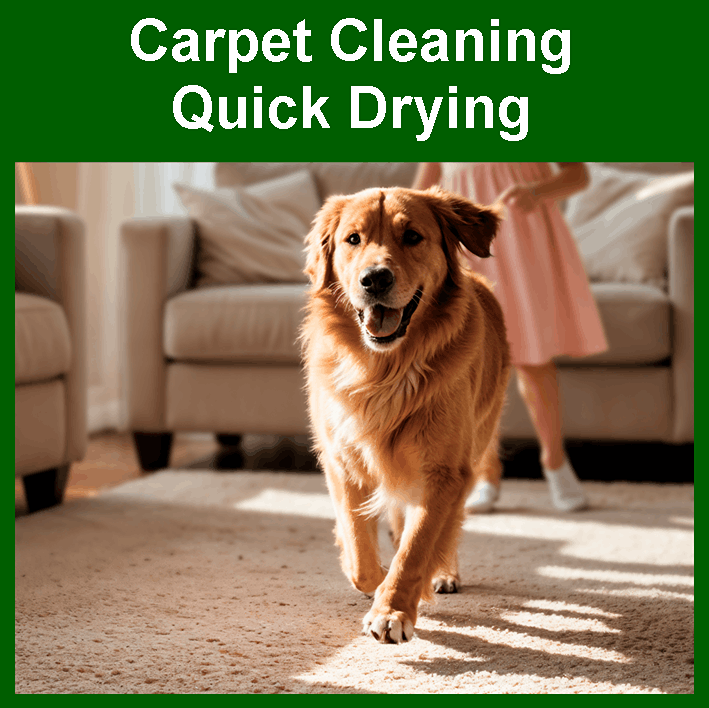 Quick Dry Carpet Cleaning in Cleveland, Teesside, North Yorkshire