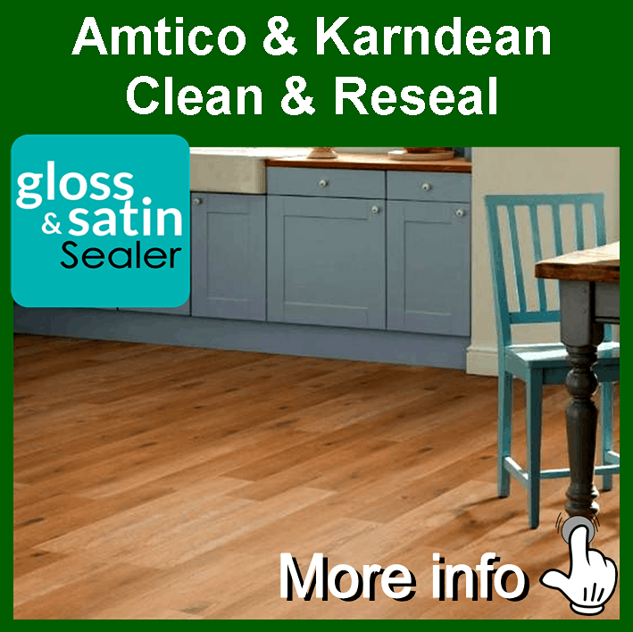 Karndean and Amtico clean and reseal with Manor Floor Care