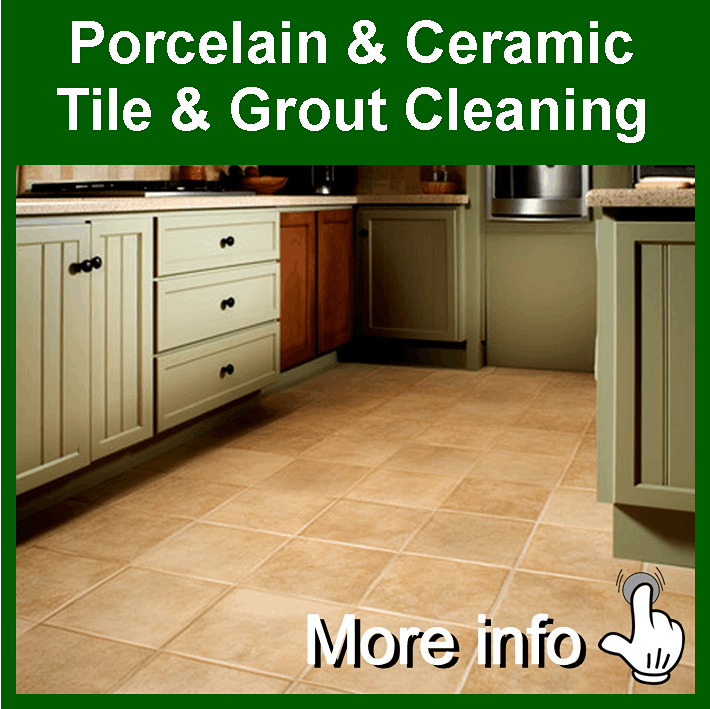 Porcelain and Ceramic Tile and Grout Cleaning with Manor Floor Care