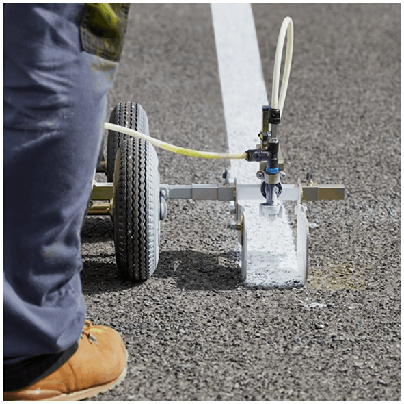Professional car park and factory line repainting in Cleveland, Teesside and North Yorkshire