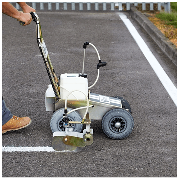 Car Park line repainting with Manor Floor Care