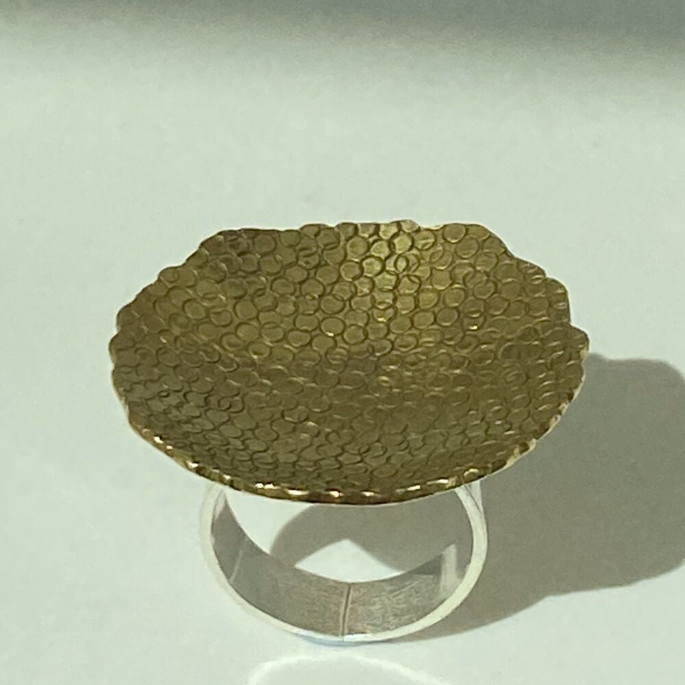 Medium brass dam ring