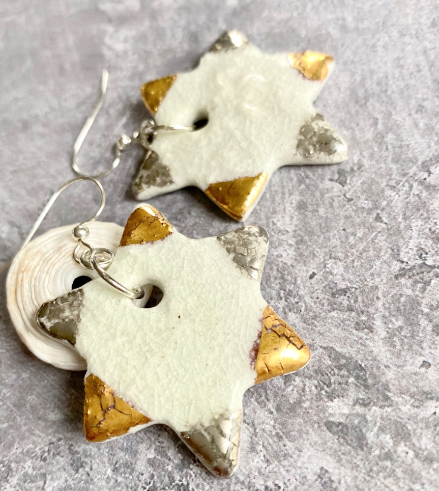 Stars earrings for women