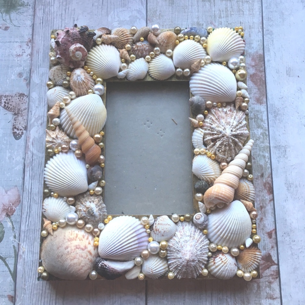 Gold Mermaid Picture Frame