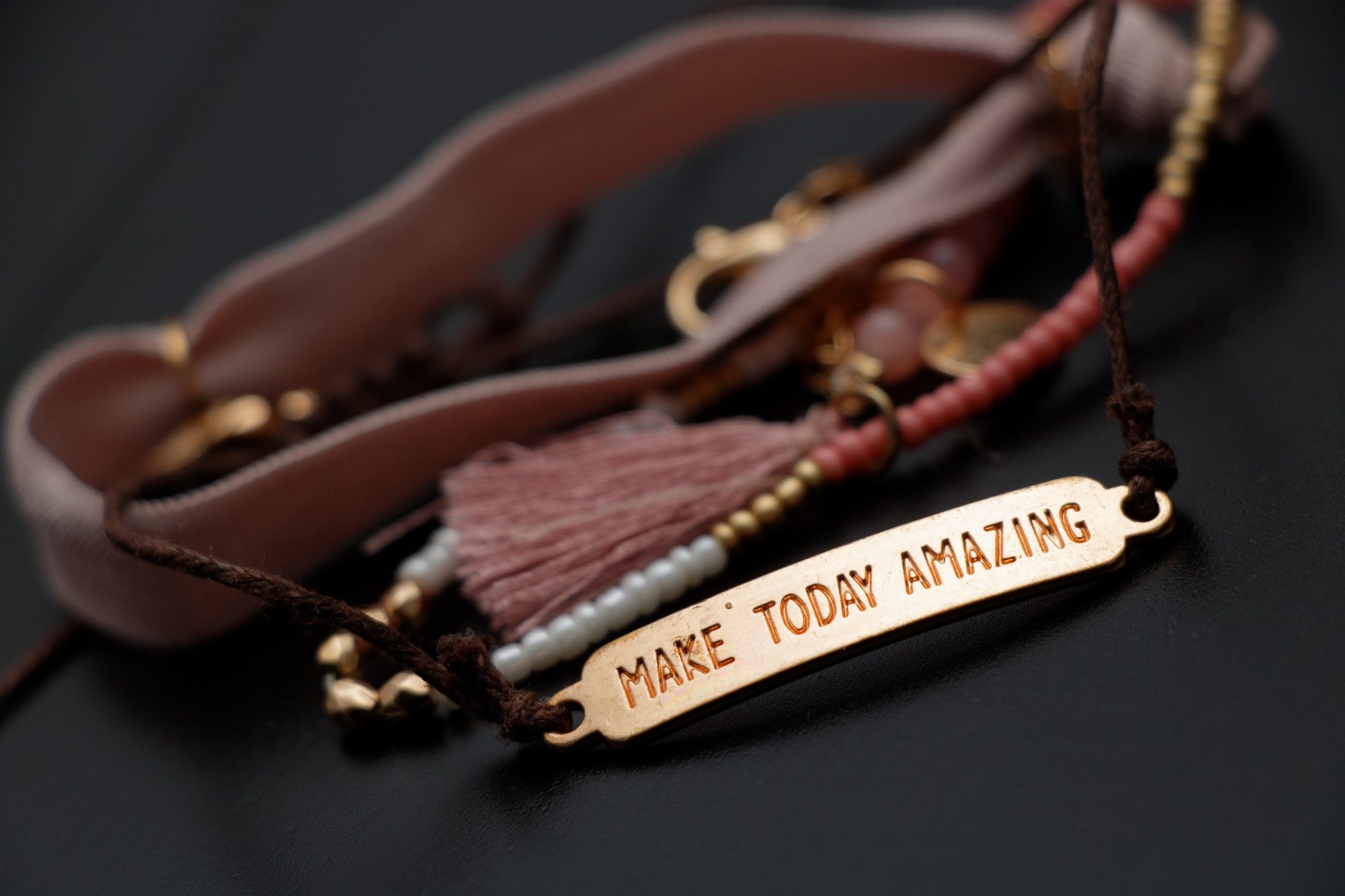 leather stamped jewellery making workshop