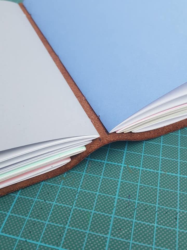 make a leather journal