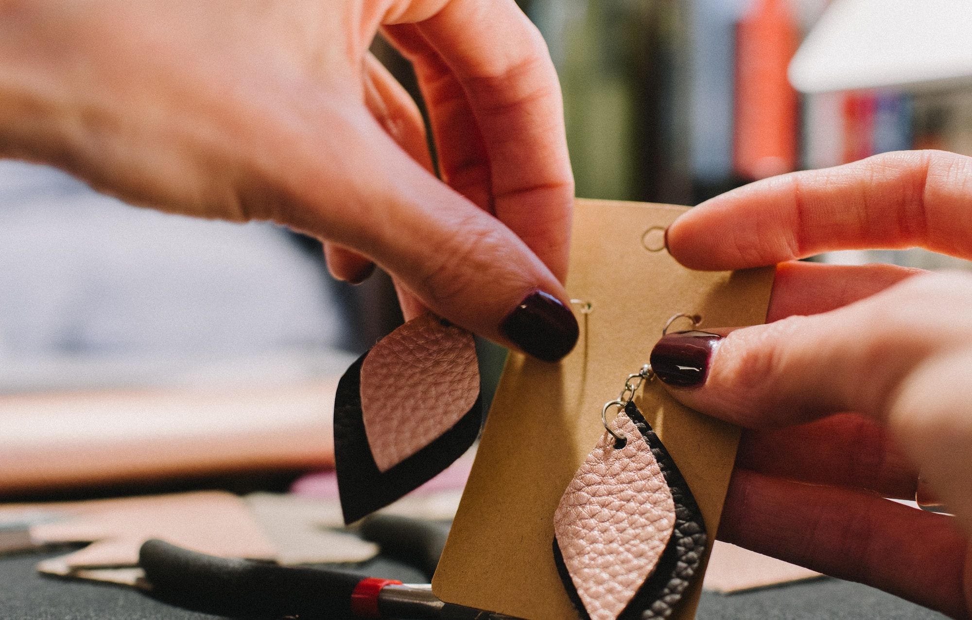 leather jewellery making workshops