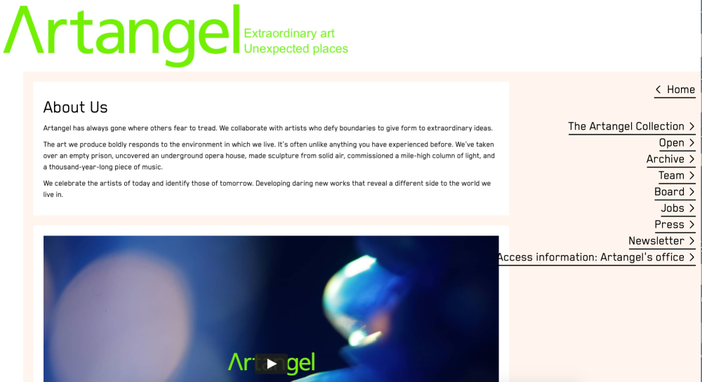 Artangel Image