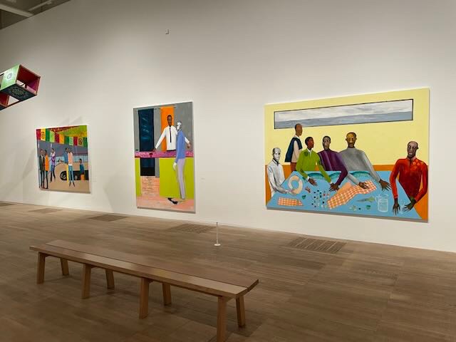 Himid 3 paintings