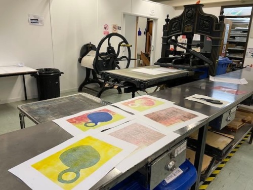 Northbrook printmaking Nov 21