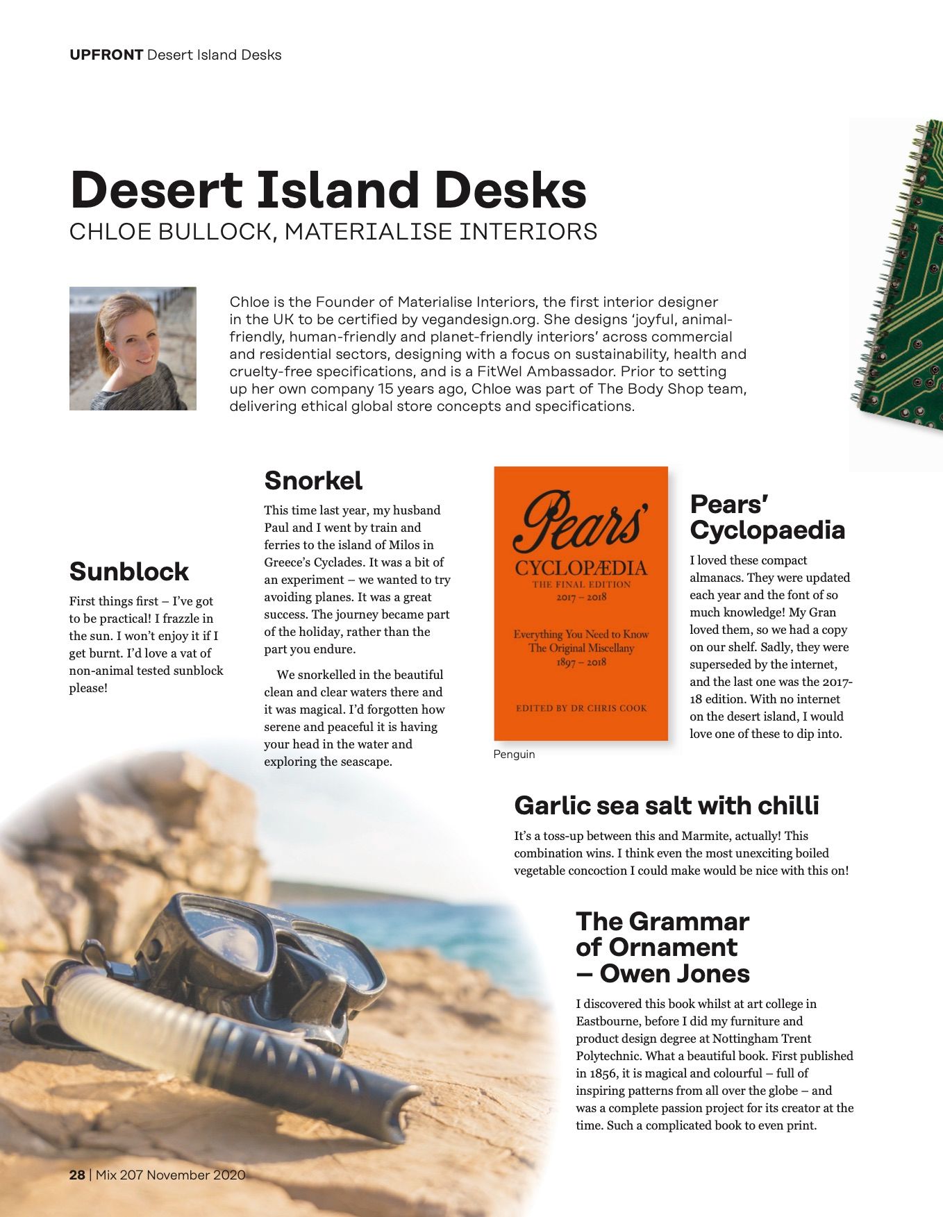 Desert Island Desks Mix Interiors magazine - November 2020