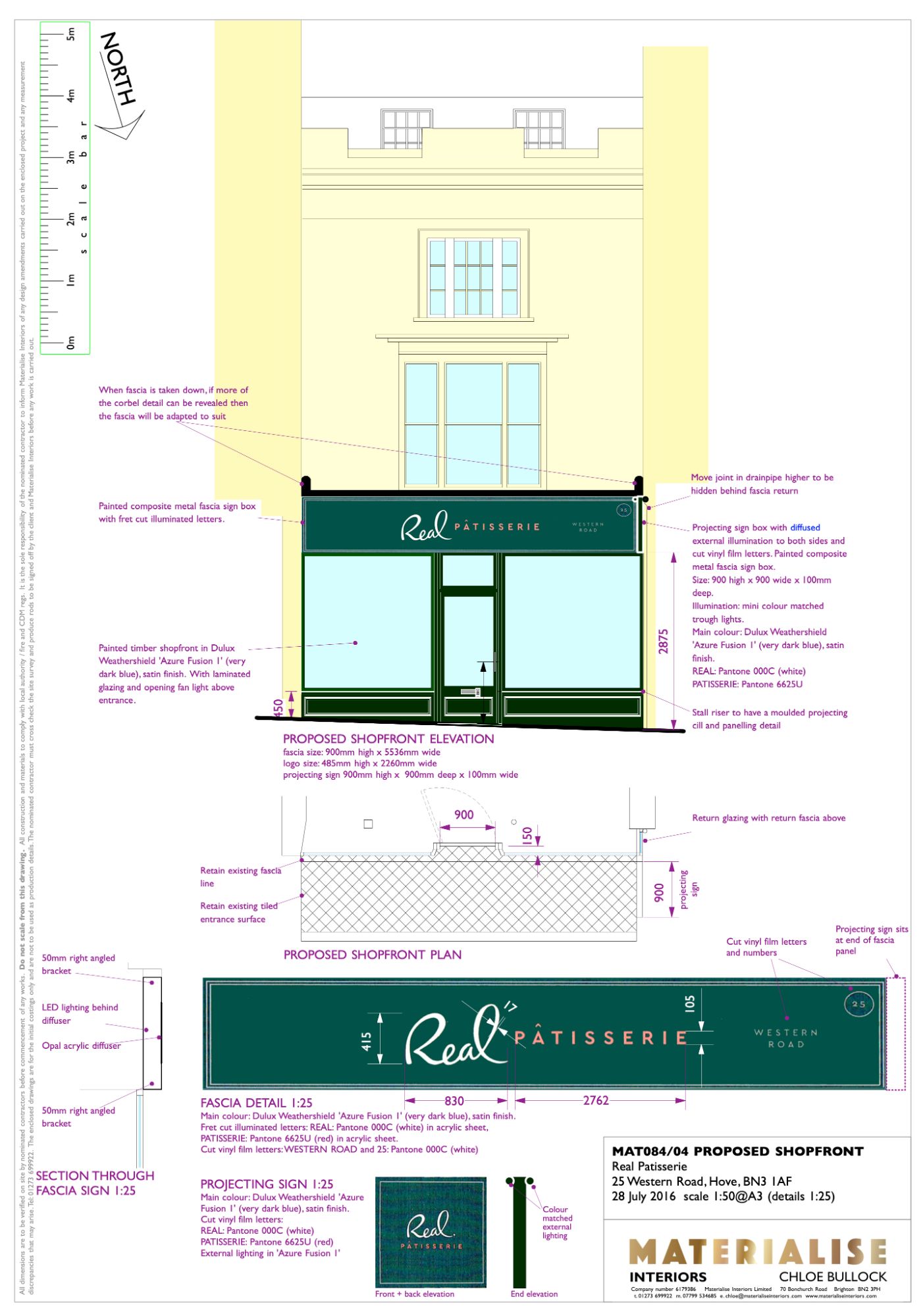 Shopfront drawing