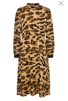 Leopard print dress 