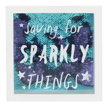 SAVING FOR SPARKLY THINGS MONEY BOX
