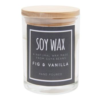 Desire Soy Wax Small Scented Candle - Fig & Vanilla