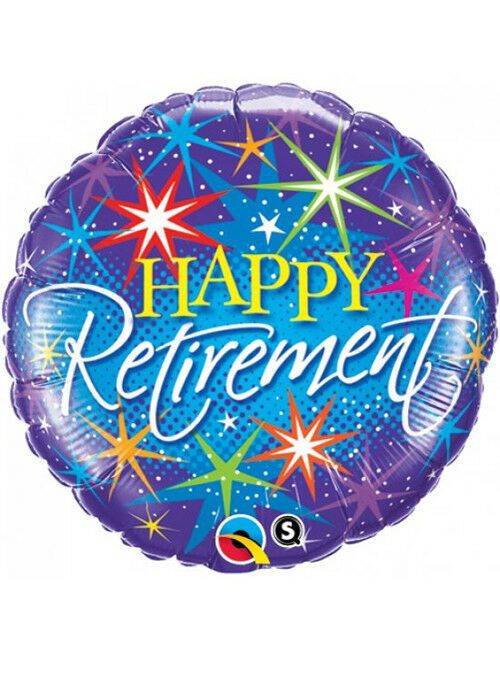Retirement Foil Balloon