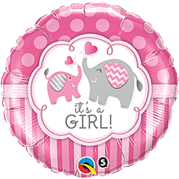 It's A Girl! Foil Balloon