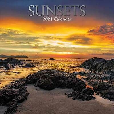 Sunsets 2021 - 16 Month Square Wall Calendar