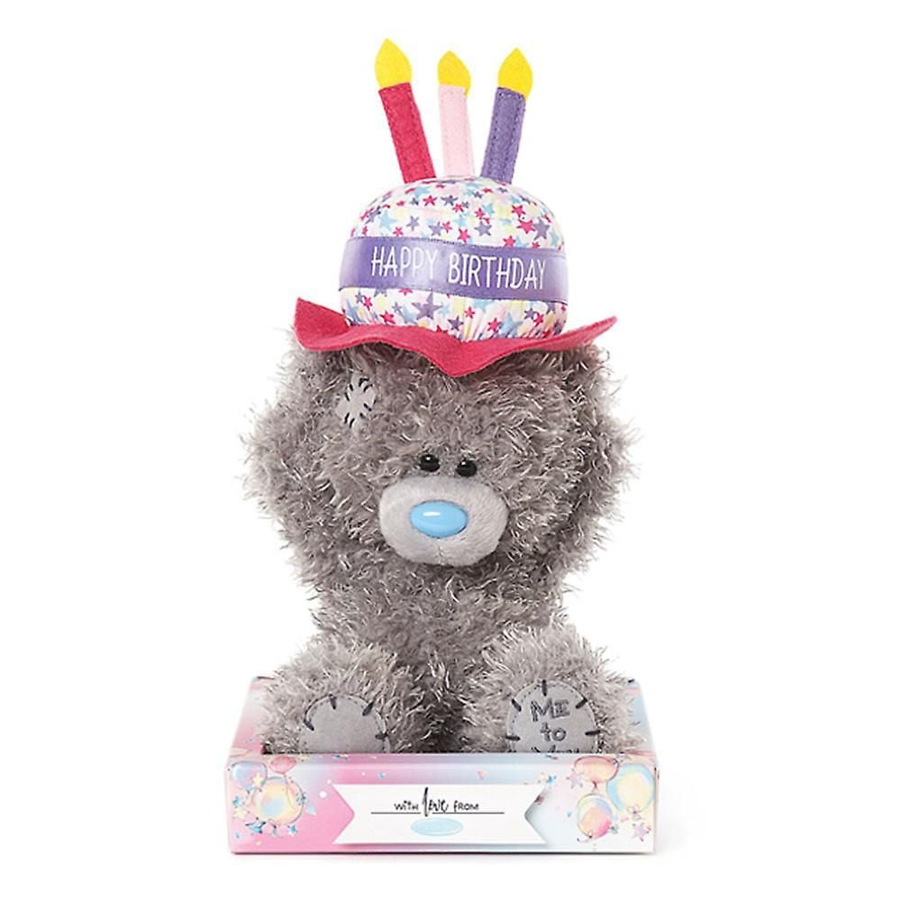 Me To You Happy Birthday Cake Hat Tatty Teddy Bear