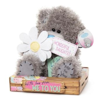 Me To You Wonderful Daughter With Flower Tatty Teddy Bear