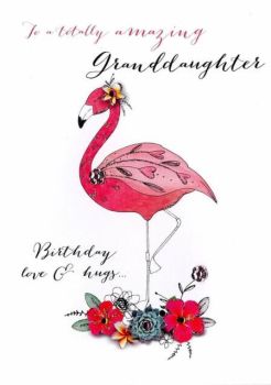  To A Totally Amazing Granddaughter - Card
