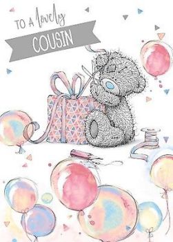 Me To You To A Lovely Cousin - Card