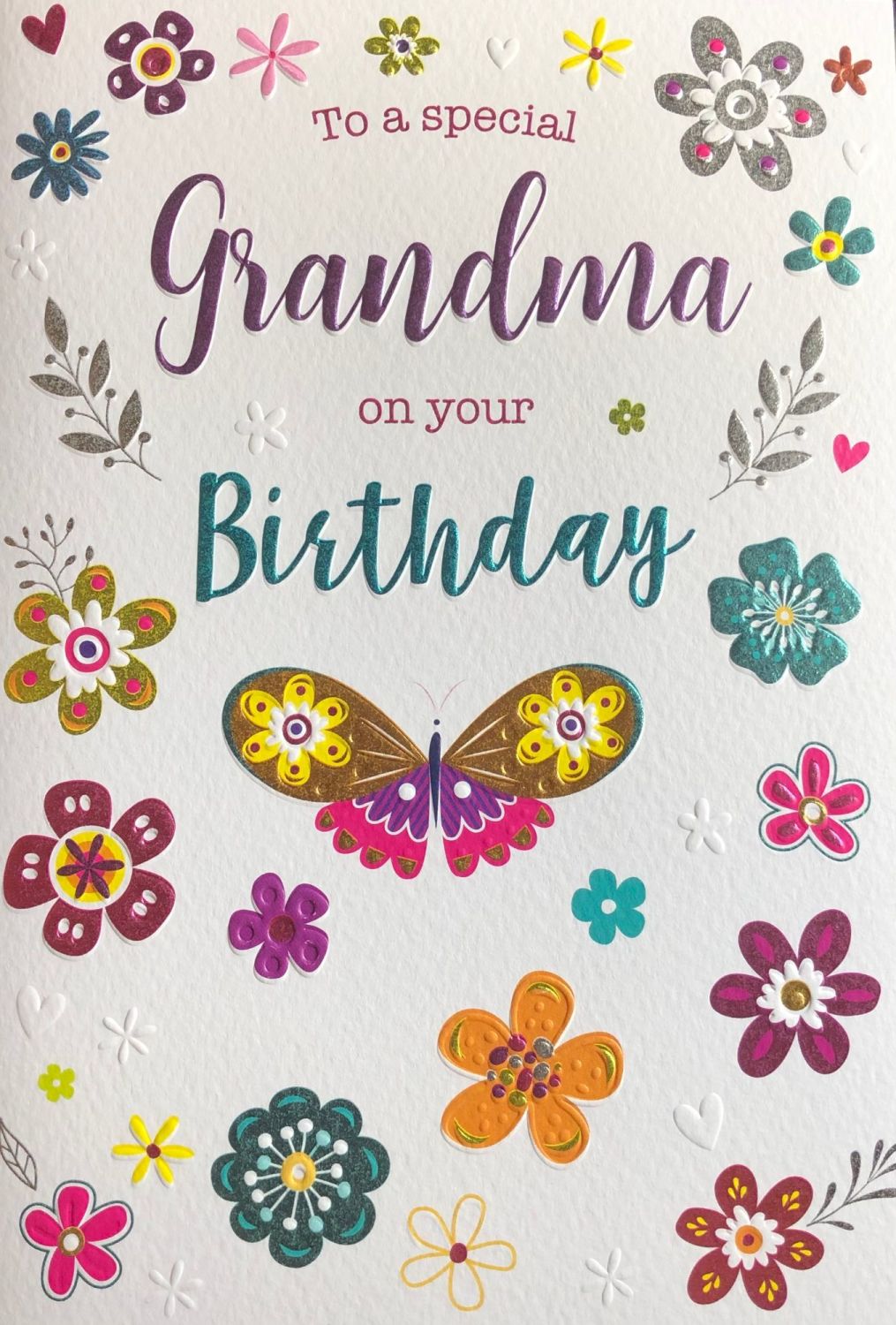To A Special Grandma On Your Birthday 