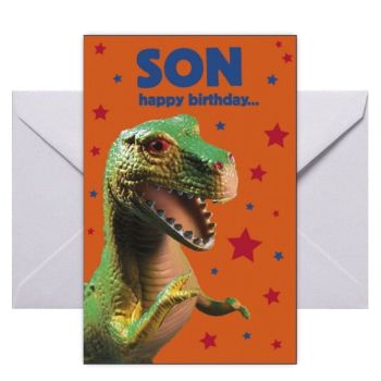     Son Happy Birthday... - Card