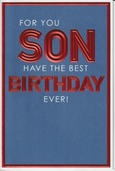 For You Son Have The Best Birthday Ever! - Card