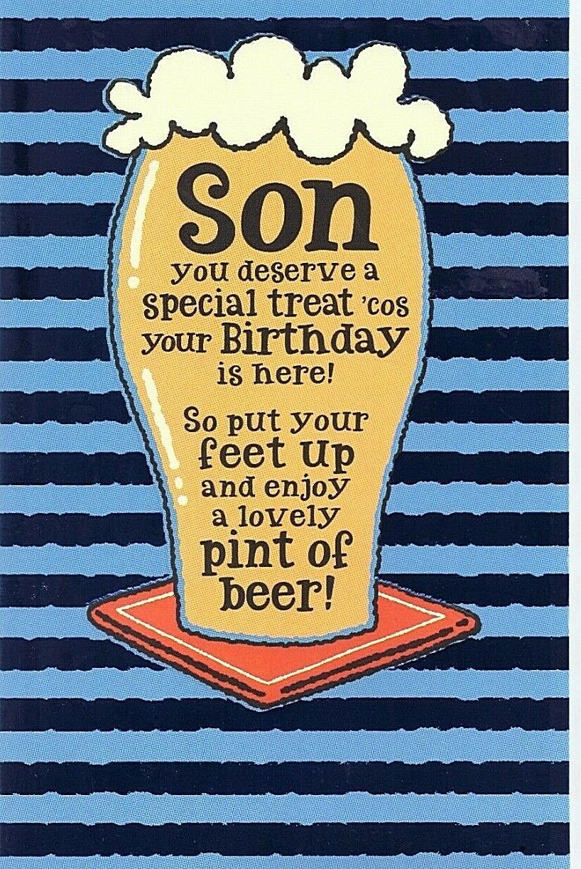 Son Beer Birthday