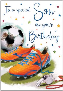     To A Special Son On Your Birthday - Card