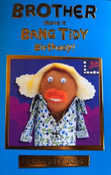 Brother Have A Bang Tidy Birthday! - Card