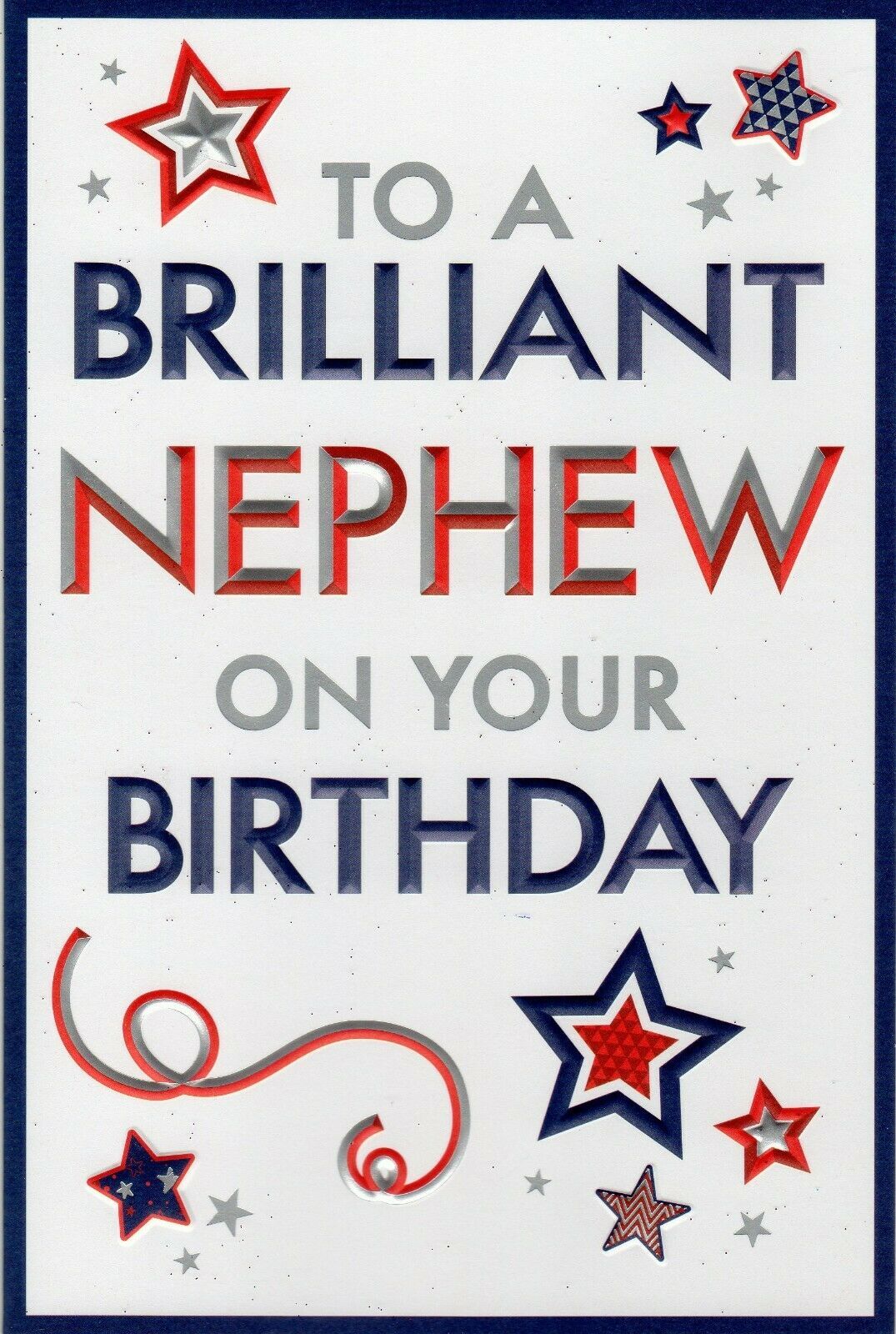To A Brilliant Nephew On Your Birthday 