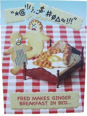 Fred Makes Ginger Breakfast In Bed....