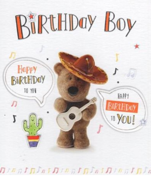 Birthday Boy - Teddy - Card