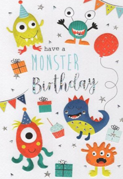 Have A Monster Birthday - Card