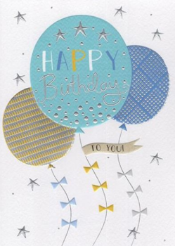 Happy Birthday To You - Balloons - Card