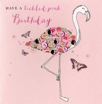 Have A Tickled Pink Birthday - Flamingo