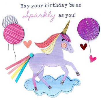 May Your Birthday Be As Sparkly As You!