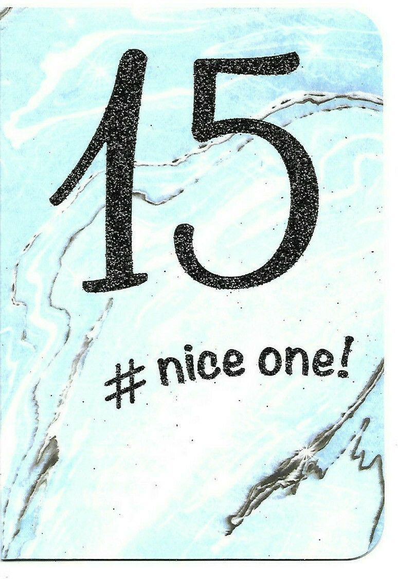 15 #Nice one!