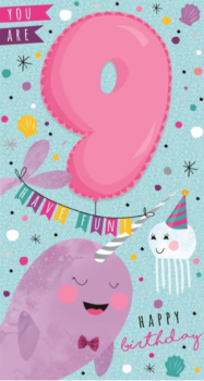  9 Have Fun! Happy Birthday - Card