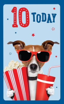 10 Today - Cool Dog - Card